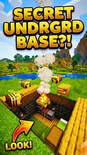 The Fastest EASY Underground Base! ⚡