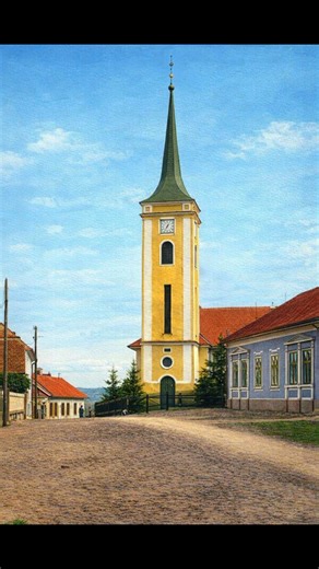 🇷🇴 Biserica Reformată din Magyar-Régen (Reghin) Un simbol al comunității maghiare din , această biserică impresionează prin simplitatea și eleganța specifică tradiției reformate. Construită în 1890, ea reflectă echilibrul dintre credință, cultură și identitate. Interiorul său este deosebit prin tavanul casetat pictat și elementele din lemn fin lucrate, creând o atmosferă caldă și profund spirituală. Astăzi, nu este doar un loc de rugăciune, ci și un spațiu cultural viu pentru comunitate. 🇭🇺 