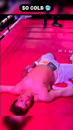 Coldest Boxing Knockout Ever 🥶 #Shorts