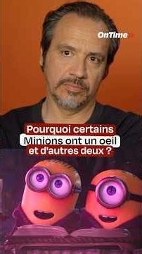 Why do Minions have only one eye?
