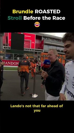 Brundle ROASTED Stroll Before the Race 😂