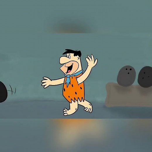 Fred Flintstone Bowling #theflintstones #animation
