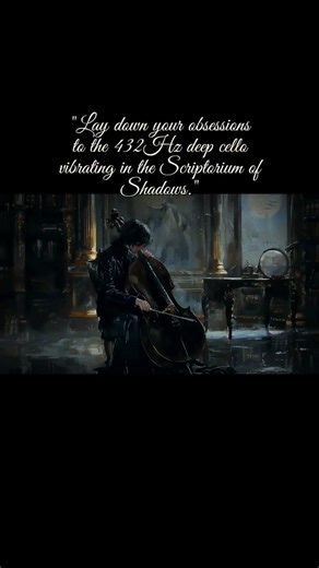 Stop Overthinking 432Hz Cello in the Scriptorium 📜