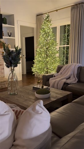 We got a new Christmas tree this week and it is so beautiful! 🥰 | Dara Davis