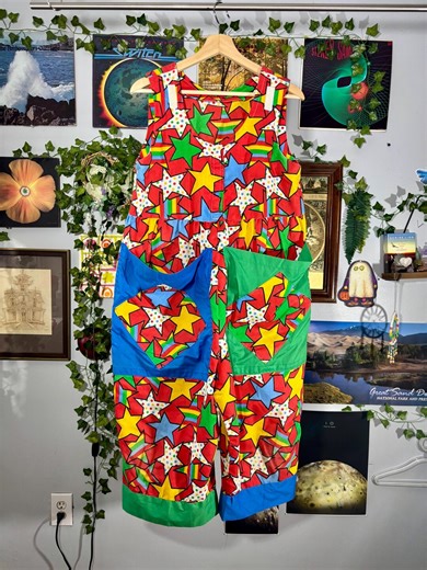 1950s-60s Vintage Handmade Clown Costume Jumpsuit - Etsy