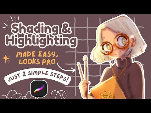 Shading & Highlighting Made EASY: Just 2 Simple Steps! | Procreate Tutorial for Beginners