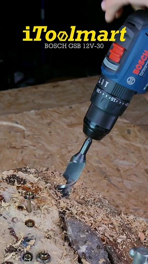 สว่านกระแทกไร้สาย BOSCH GSB 12V-30​ #Bosch​#boschpowertools​#tools​#handtools​#สว่านไร้สาย​#สว่าน | IToolmart
