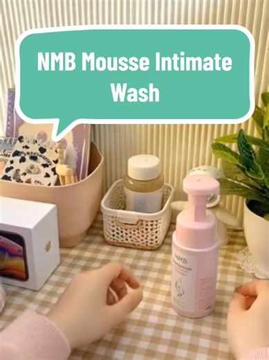NMB Mousse Feminine Wash #femininewash #femininecare #intimatewash