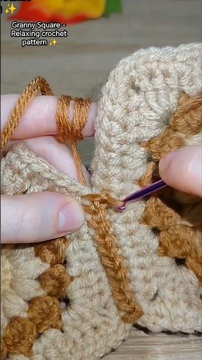 Super easy crochet pattern / technique ✨ #crochet #craft #shorts #crochetpattern #tutorial #foryou