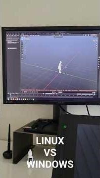 Linux vs Windows (startup and open Blender). Which is faster? #distrotube #microsoft #blender3d