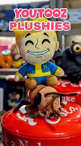 4.7K views · 794 reactions | I GOT THEM! My @youtooz Fallout plushies arrived from @bethesdagear ! Pretty awesome set, love the radroach and snip snip! I think we need a 1:1 radroach plush for sure!  #Fallout #falloutonprime #radroach #snipsnip #mrhandy #vaultboy #vault33 | The Fallout Collector | Facebook
