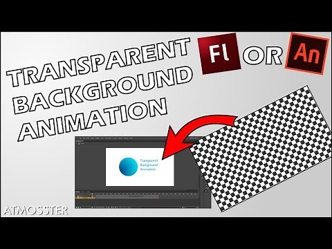 How to make transparent background animation ( flash/animate )