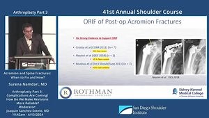Acromial and Scapular Spine Fractures: When to Fix and How?