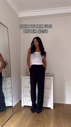 Chic Work Outfits under $250 | Revolve Try-On Haul by Georgia Bayliss