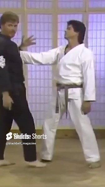 Kenpo master Larry Tatum's blind side palm heel strike