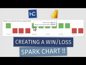 Creating a Win/Loss Spark Chart in Power BI!