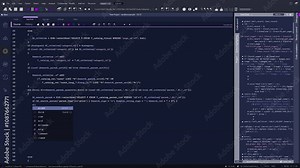 Coding in a Dark-themed Ide With Dynamic Code Execution and Debugging. Perfect for Developers Seeking Insights Into Software Development Processes and Techniques.
