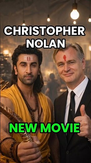 Christopher Nolan 🤯Joins Movie Ramayan