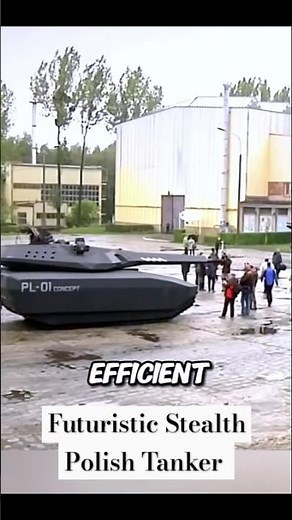 PL-01: The Futuristic Polish Stealth Tank That Looks Like Sci-Fi!