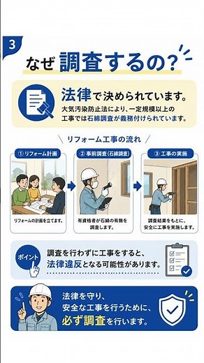 【お役立ち情報】⑩石綿～その工事石綿含まれていませんか？～