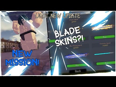 New Mission + Blades Skins + Codes and more! - Untitled Attack On Titan (U:AOT)