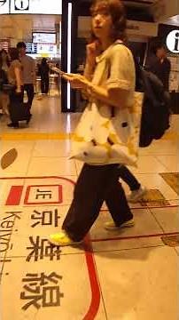 【4K】東京駅 丸の内中央口改札から八重洲中央口改札まで一直線で歩く｜中央通路最短ルート【駅出口街ナビ】