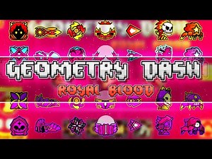 ROYAL BLOOD TEXTURE PACK +170 ORIGINAL ICONS (Medium & High) (Android & Steam) Geometry Dash [2.11]