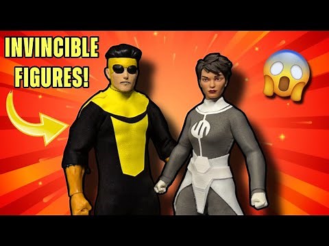 Custom Invincible Sinister Mark & Anissa Action Figures
