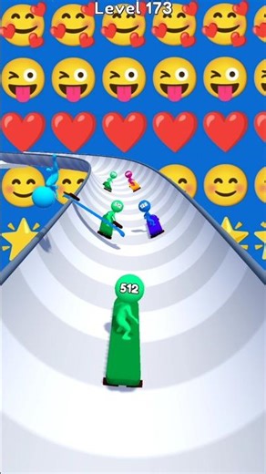 Stickman Skate Master Race level - 173 #shorts #ytshorts #shortvideo #games