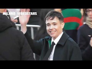 Elliot Page former Ellen Page @ Milan Fashion Week 12 january 2024 show Gucci - Milano