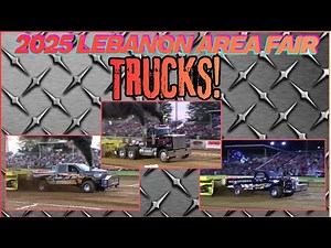 INTENSE 2025 Truck Pulling At The Lebanon Area Fair