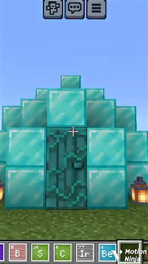 Secret diamond 💎 base 🤫in Minecraft 😱#minecraft