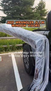 286K views · 1.2K reactions | Jeep Wrangler JLU/JKU Window Visors  Made from durable acrylic for long-lasting use  Easy to install and remove—no hassle!  Deflects rain, keeping your Jeep dry inside ☔ Reduces wind noise for a quieter ride  Free shipping across North America! Use code JH10 for 10% off your order!  | Jeep House | Facebook