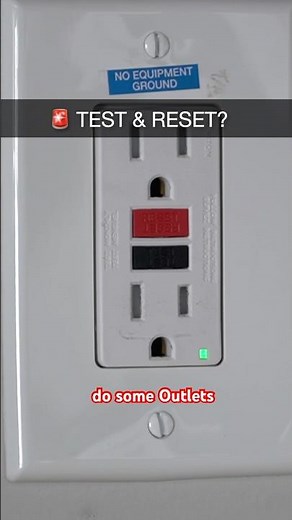 What are these ‘TEST’ & ‘RESET’ buttons?
