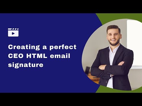A Guide for CEOs on Crafting the Perfect HTML Email Signature