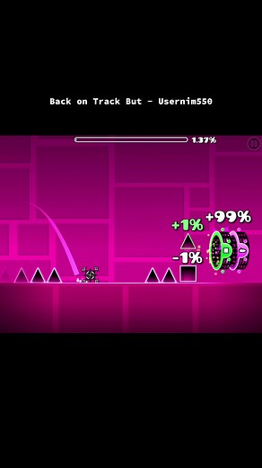 Geometry Dash: Back on Track Gameplay Overview