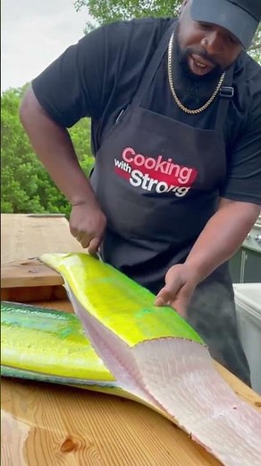 17-Foot Mahi Mahi | Full Slab Grill Breakdown