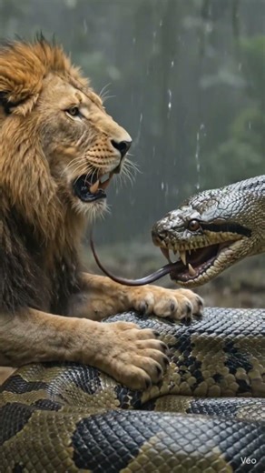 Lion vs Anaconda 🦁🐍 | Jungle Ki Sabse Khatarnaak Ladai 😱