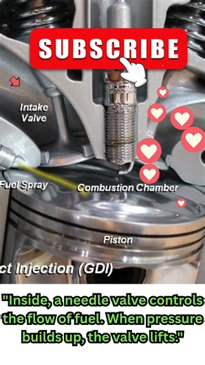 Diesel Engine Injector Working | Auto Engineering. #shorts #engineering#automobile #machinist#viral.