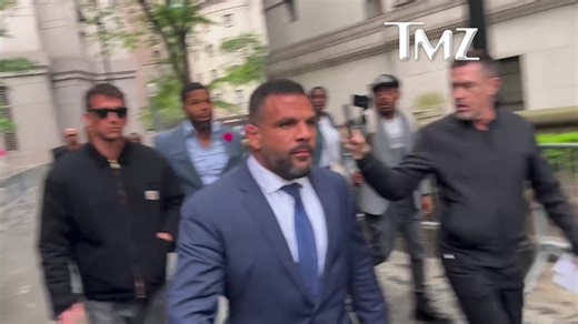 #Cassie's husband, #AlexFine, was seen leaving the courthouse after Day 2 of #Diddy's trial. Read more about Cassie's shocking testimony: https://www.tmz.com/2025/05/13/cassie-testifies-first-freak-off-diddy/ | TMZ