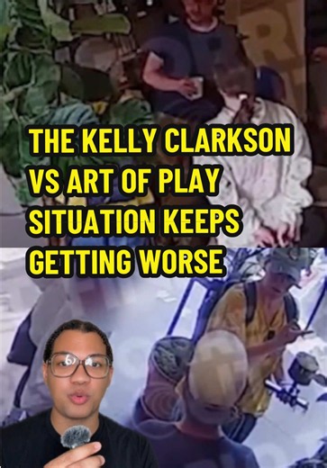 I just don’t think Art of Play is doing themselves any favors and they’re proving Kelly Clarkson right. #kellyclarkson #brooklyn #artofplay #celebritynews