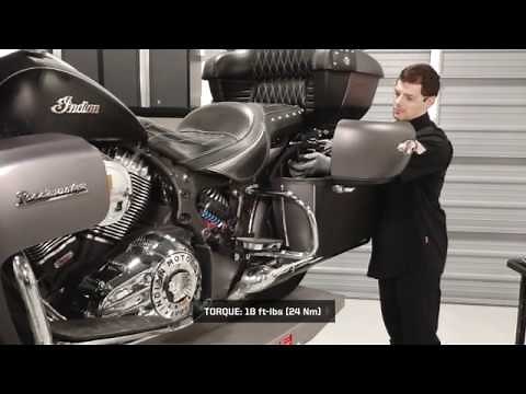 Indian Roadmaster Drive Belt Inspection and Tension Adjustment - Indian Motorcycle