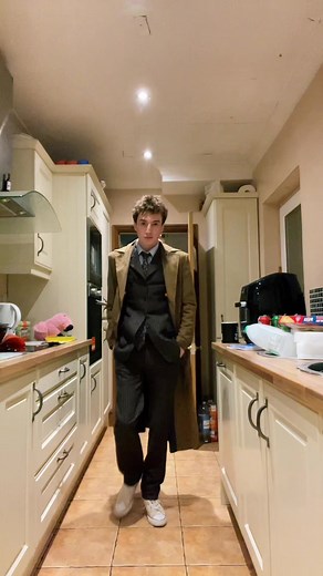 Doctor Who 10th Doctor Cosplay with K9 Companion