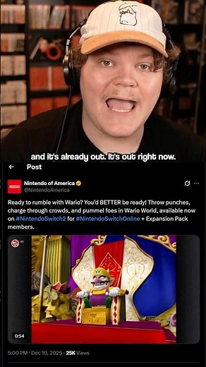 WARIO WORLD Got Surprise Released On Nintendo Switch 2!!