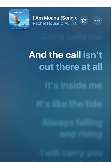 Explore the Lyrics of 'I Am Moana' by Auli'i Cravalho