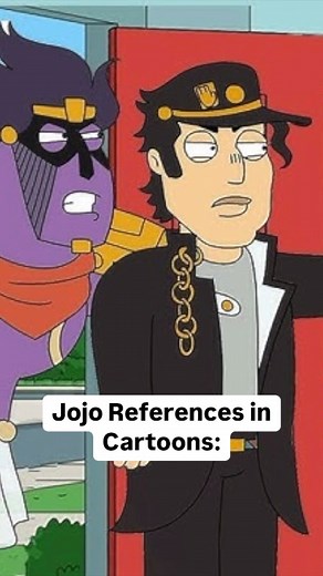 AnimationRewind on Instagram: "Jojo References in Cartoons: #jojosbizarreadventure"