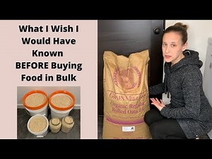 Calculating Food Storage Space Needed + Bulk Food Storage Tour ~ Azure Standard Haul