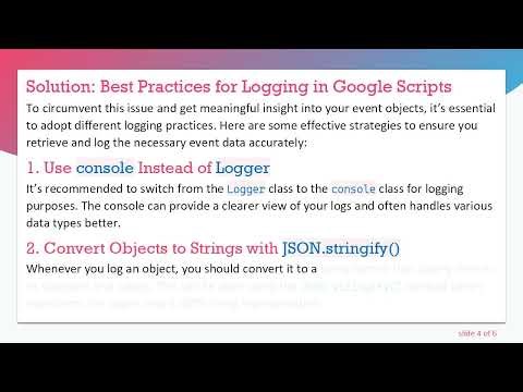 How to Fix an Empty Event Object in Google Script onSubmit