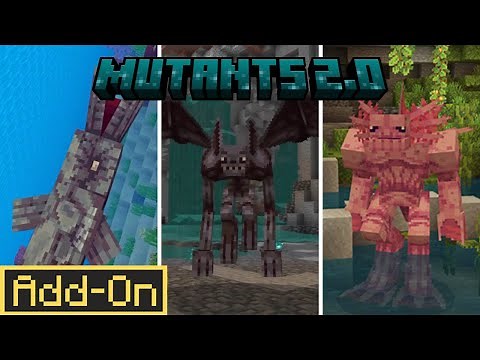 MUTANTS Add-On 2.0 Update | Minecraft Bedrock Add-On