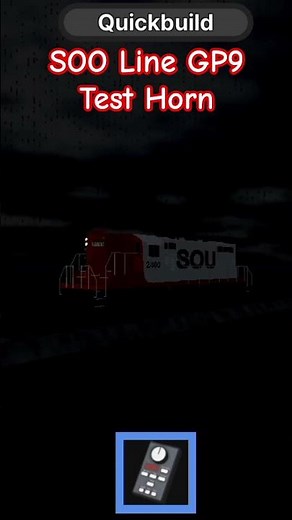 SOO Line GP9 Test Train Horn (RO-Scale Sandbox)